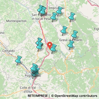 Mappa SP 94, 50028 Tavarnelle Val di Pesa FI (9.075)