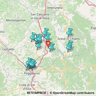 Mappa SP 94, 50028 Tavarnelle Val di Pesa FI (6.93353)