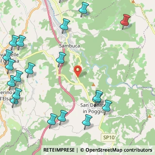 Mappa SP 94, 50028 Tavarnelle Val di Pesa FI (3.2815)