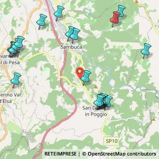 Mappa SP 94, 50028 Tavarnelle Val di Pesa FI (2.9225)