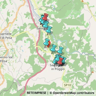 Mappa Strada provinciale 94 Chiantigiana, 50028 Tavarnelle Val di Pesa FI, Italia (1.757)