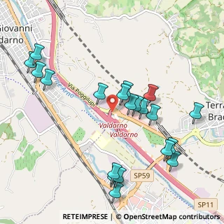 Mappa Strada Poggilupi, 52028 Terranuova Bracciolini AR, Italia (1.134)