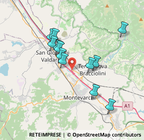 Mappa Strada Poggilupi, 52028 Terranuova Bracciolini AR, Italia (3.26083)