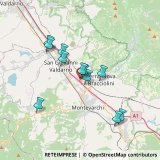 Mappa Strada Poggilupi, 52028 Terranuova Bracciolini AR, Italia (3.43)