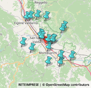 Mappa Strada Poggilupi, 52028 Terranuova Bracciolini AR, Italia (6.16474)