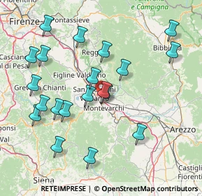 Mappa Strada Poggilupi, 52028 Terranuova Bracciolini AR, Italia (16.946)