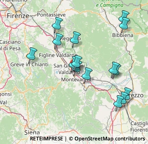 Mappa SP 11, 52028 Terranuova Bracciolini AR, Italia (15.68)