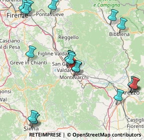 Mappa Strada Poggilupi, 52028 Terranuova Bracciolini AR, Italia (21.9835)