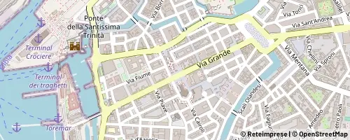 Mappa Livorno