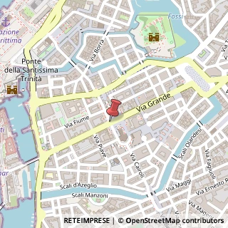 Mappa Piazza Grande, 64, 57123 Livorno, Livorno (Toscana)