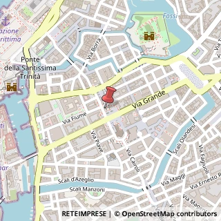 Mappa Via Claudio Cogorano, 25, 57123 Livorno, Livorno (Toscana)