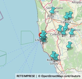 Mappa Via Grande, 57123 Livorno LI, Italia (15.18357)