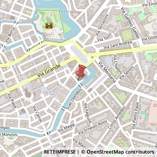 Mappa Via Cosimo del Fante, 39, 57123 Livorno, Livorno (Toscana)
