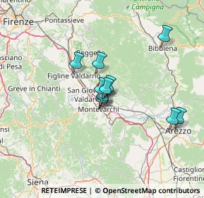 Mappa Via Gaetano Donizetti, 52028 Terranuova Bracciolini AR, Italia (9.46545)