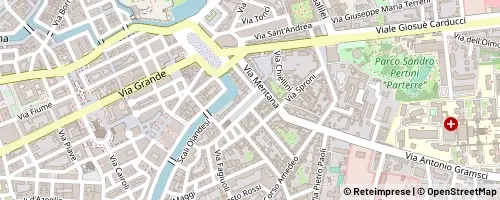 Mappa Livorno