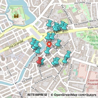 Mappa Piazza Venti Settembre, 57125 Livorno LI, Italia (0.185)