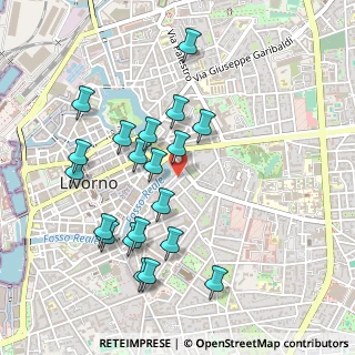 Mappa Piazza Venti Settembre, 57125 Livorno LI, Italia (0.5055)