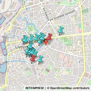 Mappa Piazza Venti Settembre, 57125 Livorno LI, Italia (0.3845)