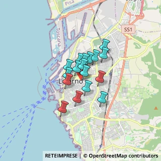 Mappa Piazza Venti Settembre, 57125 Livorno LI, Italia (1.02588)