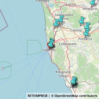 Mappa Piazza XX Settembre, 57125 Livorno LI, Italia (21.25)