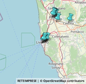 Mappa Piazza Venti Settembre, 57125 Livorno LI, Italia (11.9775)