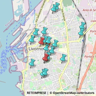 Mappa Piazza Venti Settembre, 57125 Livorno LI, Italia (0.874)