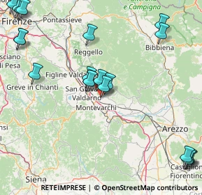 Mappa Via Roma, 52028 Terranuova Bracciolini AR, Italia (22.897)