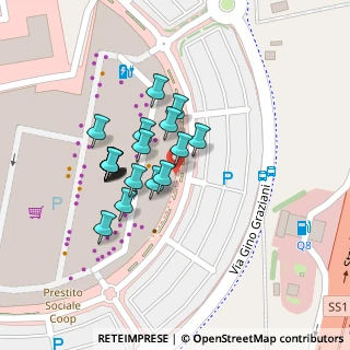 Mappa Via Gino Graziani, 57121 Livorno LI, Italia (0.04632)