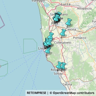 Mappa Via Gino Graziani, 57121 Livorno LI, Italia (12.3435)