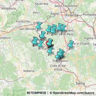 Mappa Via Beatrice, 50052 Certaldo FI, Italia (9.287)