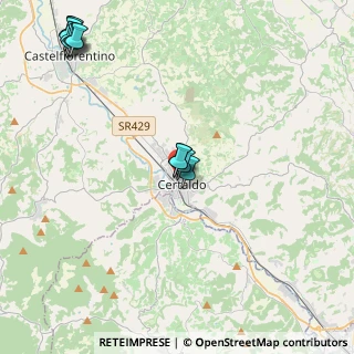 Mappa Via Beatrice, 50052 Certaldo FI, Italia (5.32909)