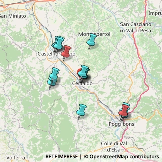 Mappa Via Beatrice, 50052 Certaldo FI, Italia (6.70412)