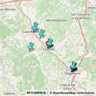 Mappa Via Beatrice, 50052 Certaldo FI, Italia (7.87846)