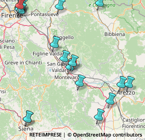 Mappa Via Enrico Toti, 52028 Terranuova Bracciolini AR, Italia (24.3225)