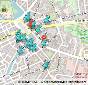Mappa Via Mentana, 57125 Livorno LI, Italia (0.239)