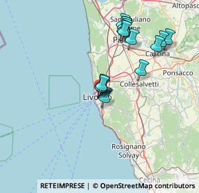 Mappa Via Mentana, 57125 Livorno LI, Italia (14.01375)