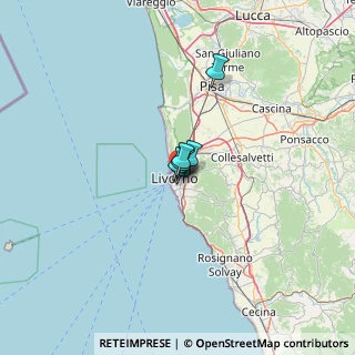Mappa Piazza Pamela Ognissanti, 57125 Livorno LI, Italia (24.31)