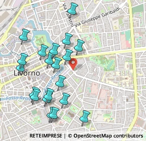 Mappa Via Mentana, 57125 Livorno LI, Italia (0.55)