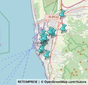 Mappa Via Mentana, 57125 Livorno LI, Italia (1.97091)