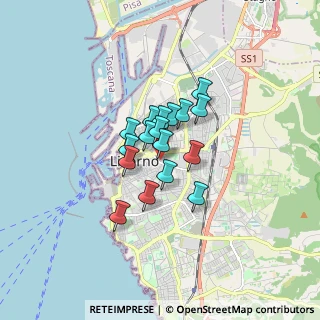 Mappa Via della Ragnaia, 57125 Livorno LI, Italia (1.03647)