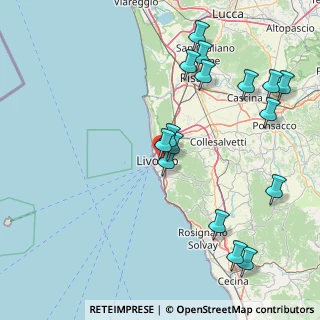 Mappa Via della Ragnaia, 57125 Livorno LI, Italia (18.80313)