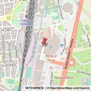 Mappa Via Aurelio Lampredi, 3, 57121 Livorno, Livorno (Toscana)
