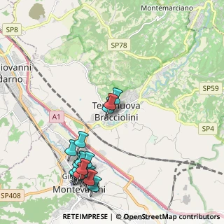 Mappa Piazzale Trieste, 52028 Terranuova Bracciolini AR, Italia (2.60053)