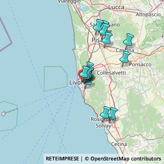 Mappa Vicolo delle Lavandaie, 57125 Livorno LI, Italia (11.63467)