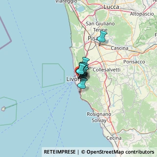Mappa Vicolo delle Lavandaie, 57125 Livorno LI, Italia (3.04182)