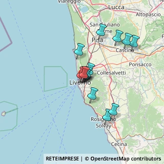 Mappa Vicolo delle Lavandaie, 57125 Livorno LI, Italia (11.19714)