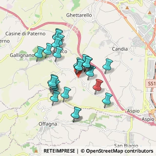 Mappa Via Montesicuro, 60131 Montesicuro AN, Italia (1.5)