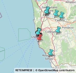 Mappa 57100 Livorno LI, Italia (10.59429)