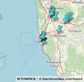 Mappa 57100 Livorno LI, Italia (13.94813)