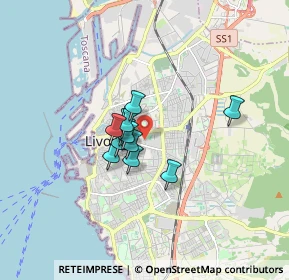 Mappa 57100 Livorno LI, Italia (1.02833)